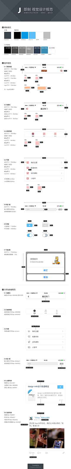 大兔蹄子采集到UI设计规范
