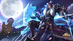 王者荣耀李白千年狐手机壁纸 高清原画-搜..._360图片