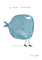 fish costume: 