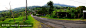 通往山的道路的全景
Panoramic view of a Road leading to the mountain