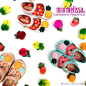 充满热带气息的缤纷菠萝，未正式踏入夏天已为宝宝送上凉快。 #minimelissa# #童鞋#  #果冻鞋# #热卖#