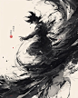 混沌水墨|孙悟空|龙珠 - 小红书