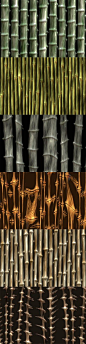 Free PSD Bamboo Textures: 