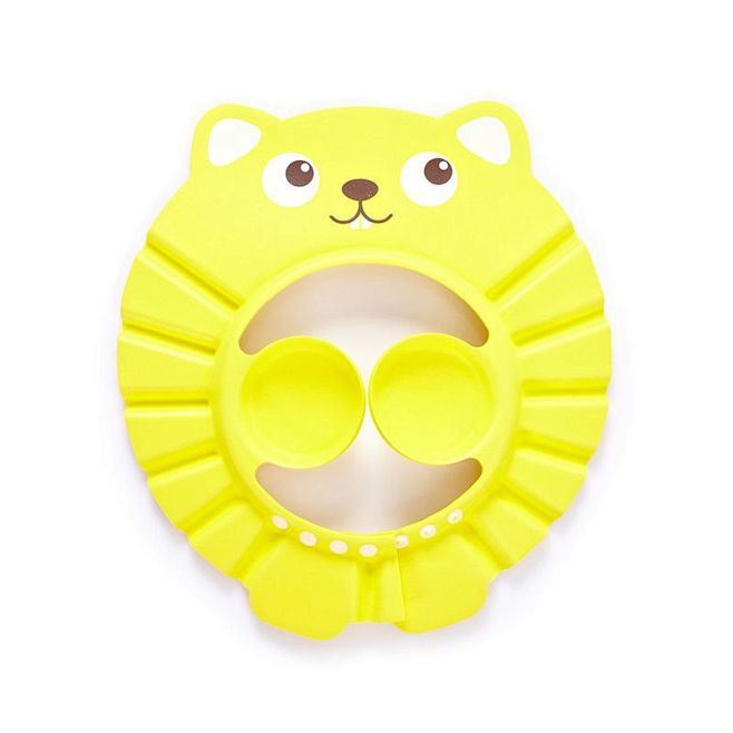婴幼儿洗护专用防水护耳洗浴帽宝宝洗头神器...