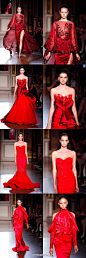 红色礼服，无可比拟的气场与妖艳