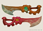 Stabby sticks!, Carlos Ruiz : Sword designs for fun!