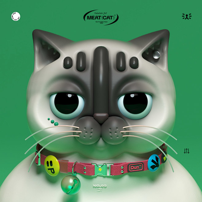 3D c4d Cat octane