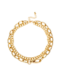 OMEIU英国正品代购 ASOS 欧美时尚高街高贵金色链项圈项链 12.26