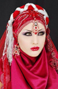 Moroccan in red