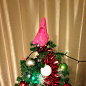 3D打印的派大星圣诞树顶，祝大家圣诞快乐！模型文件可点击图片进入下载。设计师 Kirby Downey #装饰# #节日# #艺术# #客厅# #创意# #科技# #飘窗# #3D打印# #冬天# #圣诞节# #表情包# #搞笑#