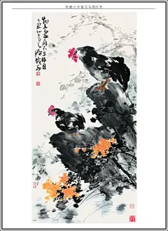 陈鹏写意花鸟画鉴赏 - 菲菲 -       