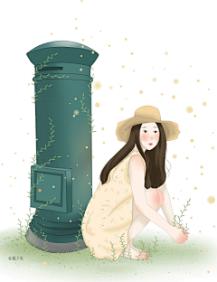 ジwuli*小天ベ采集到插画——人物