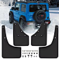 Car Mud Flaps For Suzuki Jimny Sierra JB64 JB74 2019 2020 2021 Mudguards Splash Guards Fender Mudflaps Front Rear Car Styling - AliExpress 34