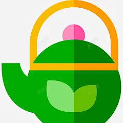 茶壶治疗9扁平图标 平面电商 创意素材