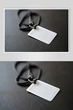 AI数字艺术工作牌设计素材样机-众图网