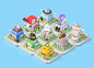 sns town : isometric sns town