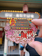 金属系列冰箱贴~浪漫粉嫩色系汕头潮州地标