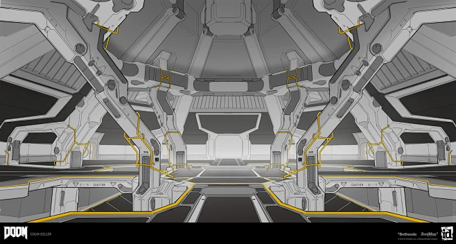 DOOM - Rooftop Props, Colin Geller : Simple rooftop prop designs to ...