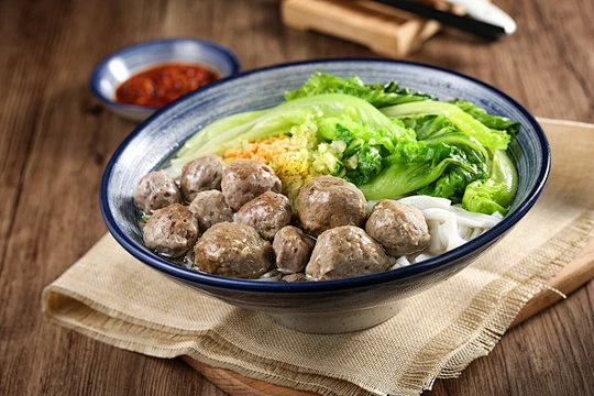 牛肉丸粿条-花瓣网