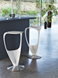 Bar stool / contemporary / aluminum - STEM - Made in Ratio