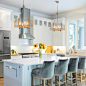 Hanshelmut 6 - Light Dimmable Drum Chandelier