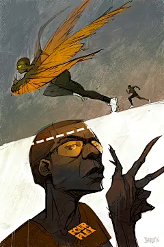 这个画风够狂野《俄罗斯插画师Ivan Shavrin作品欣赏》