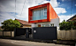 夺目的橙色：墨尔本South Yarra住宅设计