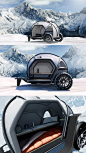 BMW, The North Face - FUTURELIGHT Camper - Design Inspiration - Industrial design / product design blog