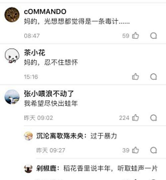 攀行采集到用户评论列表