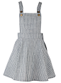 Women's Color Block Striped Adjustable Shoulder Straps Overall Dress - OASAP.com : The overall dress is featuring color block striped print, asjustable shoulder straps.