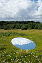 olafur eliasson：椭圆镜，冰川盆地的代表