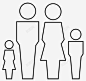 家庭儿子姐妹图标 icon 标识 标志 UI图标 设计图片 免费下载 页面网页 平面电商 创意素材