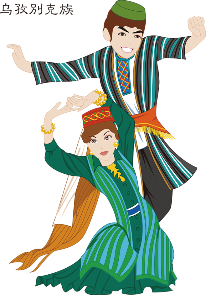 少数民族服饰png透明元素