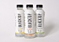 Blacktop Performance Water Branding and Packaging : Branding and packaging design for a premium sports water.