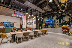 风潮场景营造采集到社区商业 风潮设计 上海金地格林春晓
