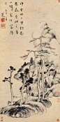 八大山人，名朱耷(1626—约1705)，江西南昌人，明末清初画家、书法家，中国画一代宗师。清初画坛“四僧”之一。为明宁献王朱权九世孙，明灭亡后，国毁家亡，心情悲愤，落发为僧，法名传綮，字刃庵。