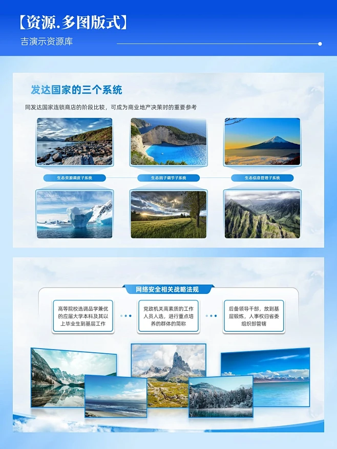 资源|这是一份定制级的多图排版ppt模板！-花瓣网