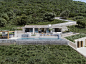 Villa Apollon 悬崖边私人度假屋-设计案例-建E室内设计网