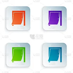 宠物,分离着色,彩色图片,门,图标,白色,可爱的,好奇心,壁纸,狗