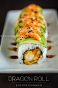 Dragon Roll | Easy Japanese Recipes at JustOneCookbook.com #赏味期限# #吃货# #午餐# #料理#