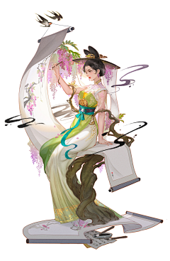丧志河畔老肥豆采集到古风美女