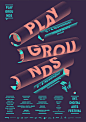 “Playgrounds” poster, 2015, by Pogo, Netherlands