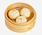 一笼包子早餐摄影图png免抠素材_新图网ixintu.com