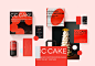 Brand Design brand identity cake logo Food  Logo Design