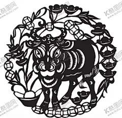 中国剪纸牛 【酷图网】中国剪纸牛,中式,卡通,生肖牛,牛年,铜钱,元宝,黑白画,牛年画,节日,精美,装饰,时尚背景,酷炫,潮流,背景图,底图,包装设计,设计元素,板报,海报,模板,办公,企划