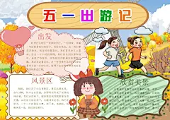 劳动最光荣小报劳动节手抄报