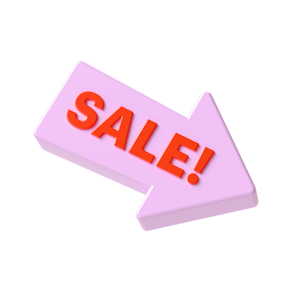 sale arrow 3d illust...