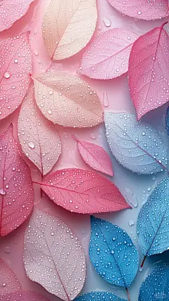 ‌《壁纸控》五彩的叶子寓意着欢乐和活力 - 小红书