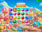 Candy slot game fruits Casino Game Sweets mobile game Game Art game ui slot Sweet Bonanza