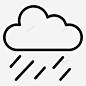 细雨小雨矢量 icon 图标 标识 标志 UI图标 设计图片 免费下载 页面网页 平面电商 创意素材